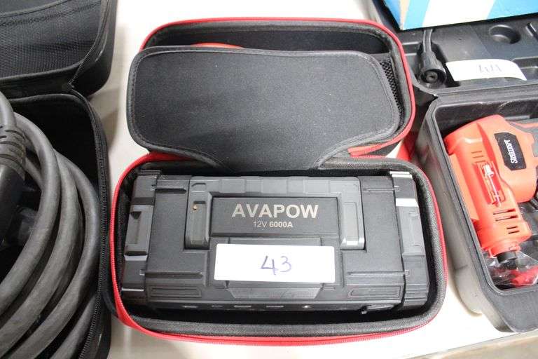 Avapow 12V 6000A Car Jump Starter Model A68