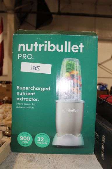 Nutribullet Pro Supercharged Nutrient Extractor 900W 32Oz Capacity