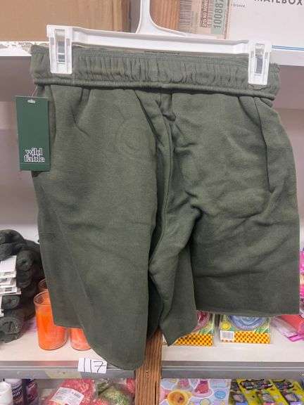 WILD FABLE WOMEN'S XS COTTON OLIVE GREEN SHORTS 331-11-5956 NEW WITH TAGS RETAIL $16