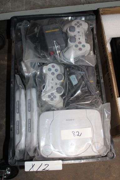 Sony Ps One Remake Each With Controller, Power Cable And Av Cable