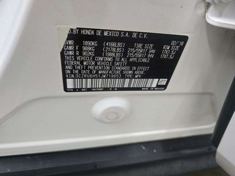 2018 HONDA CRV HAS KEY HAS TITLE RUNS&DRIVES