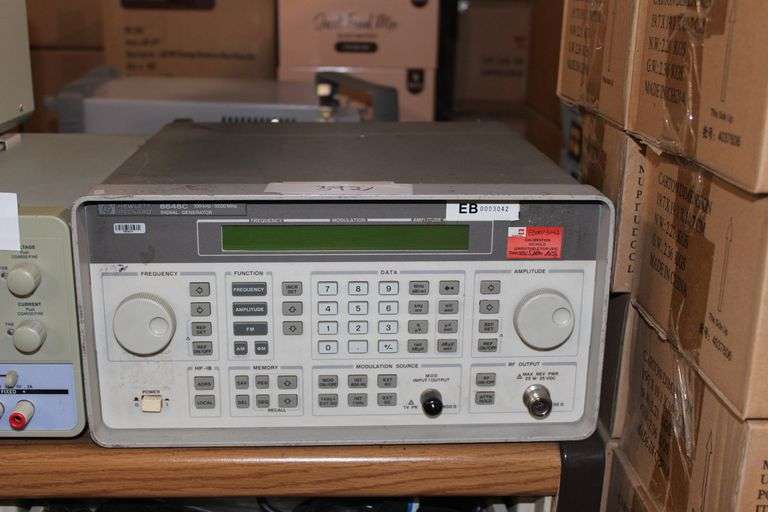HP Signal Generator Model No. 8648C, retails at $1600