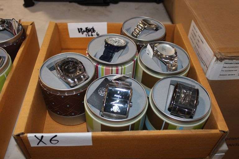 Assorted Decorative Fossil Watches in assorted styles