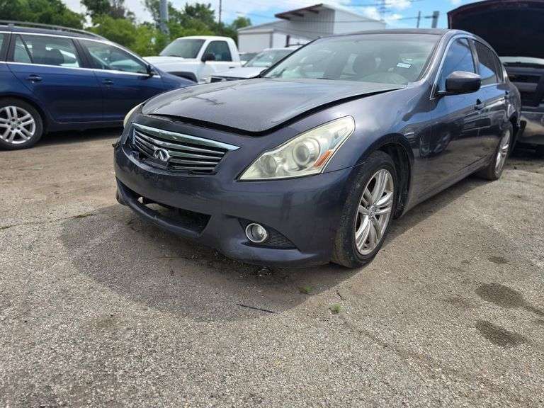 2010 INFINITI G37 NO KEY HAS TITLE