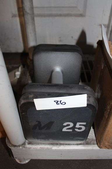 Brand New Mirror Connected Dumbbells 25 lbs