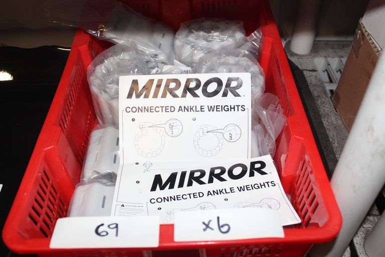 Brand new Mirror Connected Ankle Weights