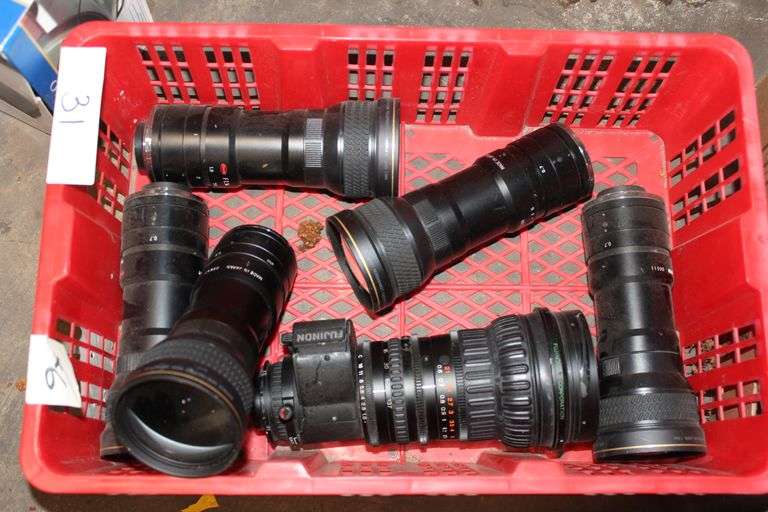 Professional Camera Lens Including Raynox Dcr-1541Pro High Definition Telephoto Conversion Lens 1.54X ; Fujinon Corp Tv Zoom Lens 417776 Ect