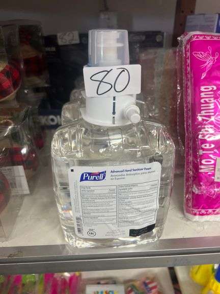 PURELL ADVANCED HAND SANITIZER FOAM DISPENSER REFILL 70% ALCOHOL 1200ML, REORDER NO: 1905