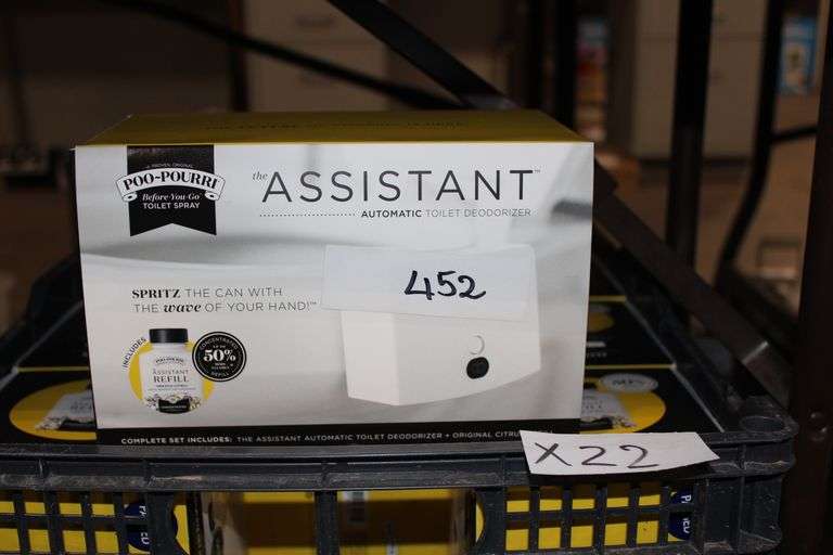 Brand new Poo-Pourri The Assistant Automatic Toilet Deodorizer with Original Citrus Refill