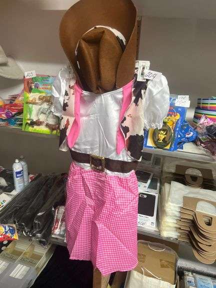 MORPH COSTUMES KIDS LARGE COWGIRL COSTUME