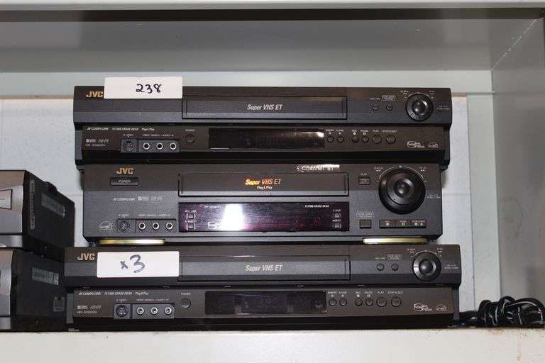 JVC AV Compulink Flying erase head vhs player model numbers HR-S5902U