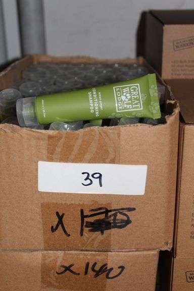 Brand new "Great Wolf Lodge" Lemon Ginger Conditioner Shampoo, Travel Sizes, 40 ML, sold PER BOTTLE