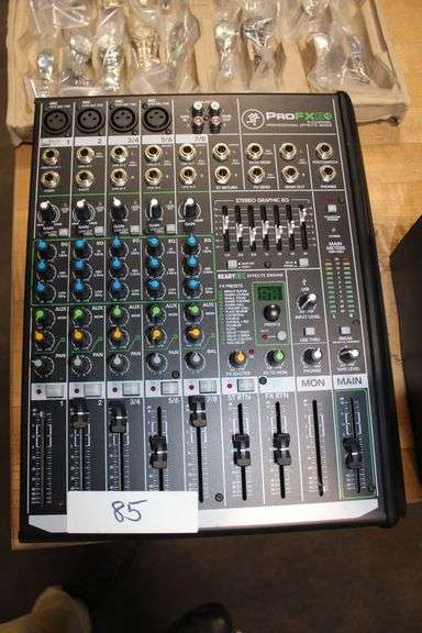 Profx8 V2 8-Channel Professional Effects Mixer