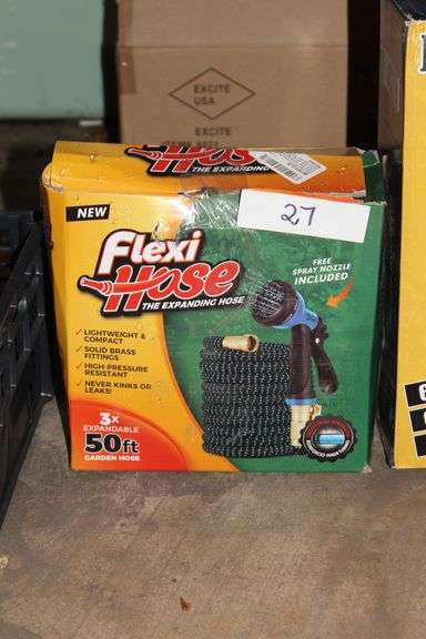 Flex Hose 50' Expandable Garden Hose