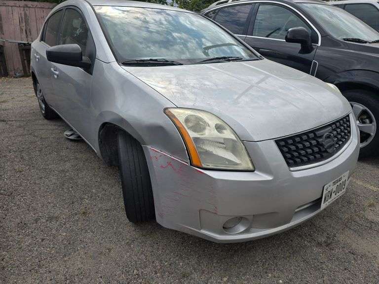 2009 NISSAN SENTRA NO KEY HAS TITLE