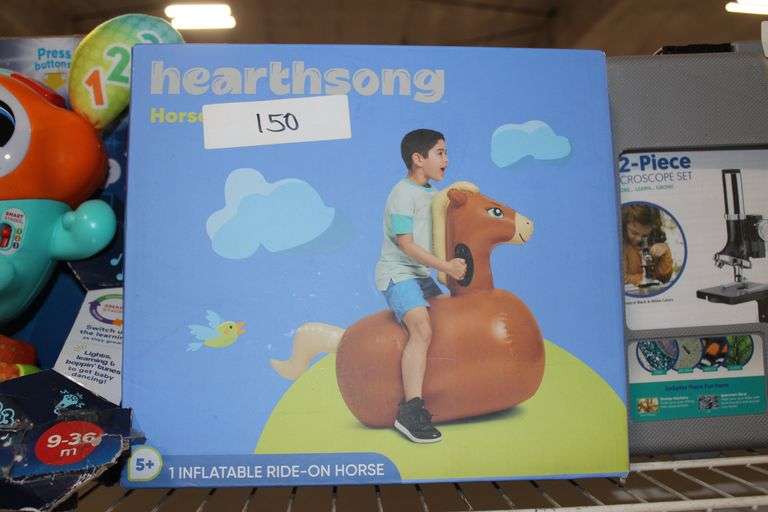 Heathsong Horsey Inflatable Hop N' Go