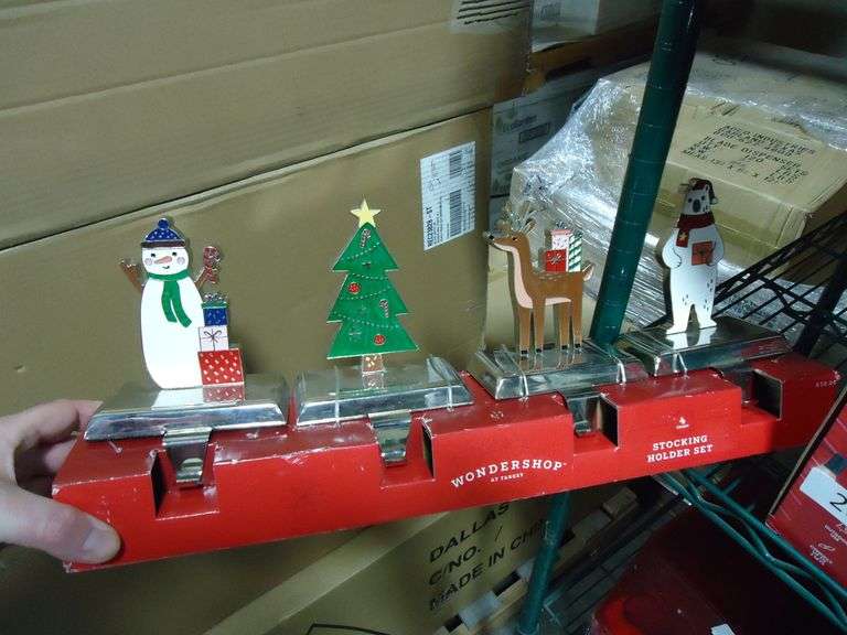 NEW! STOCKING HOLDER SET