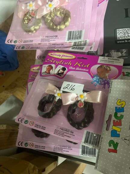 LOVELY PRINCESS STYLISH KID HAIR EXTENSIONS IN BRUNETTE AND BLONDE ITEM 99105