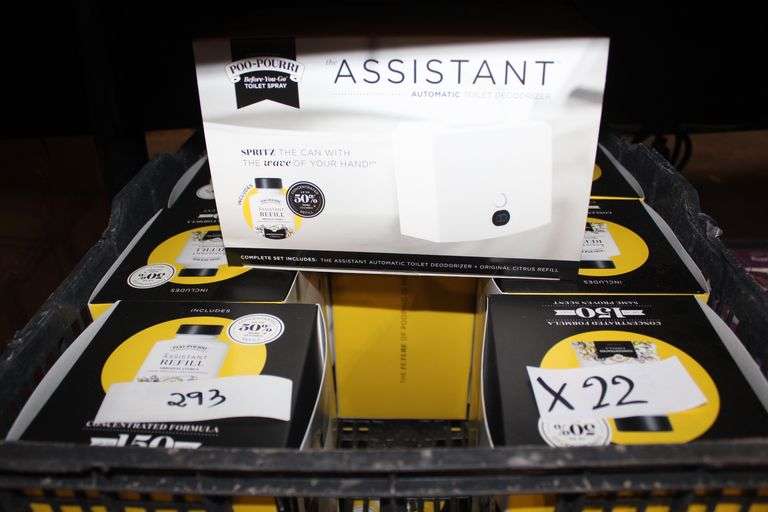 Brand new Poo-Pourri The Assistant Automatic Toilet Deodorizer with Original Citrus Refill