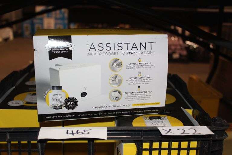 Brand new Poo-Pourri The Assistant Automatic Toilet Deodorizer with Original Citrus Refill