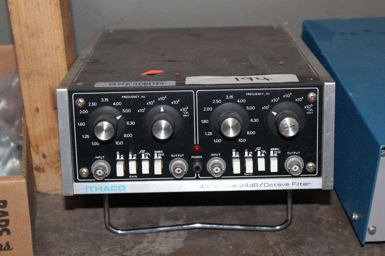 Ithaco 4302 Dual 24dB/ Octave Filter