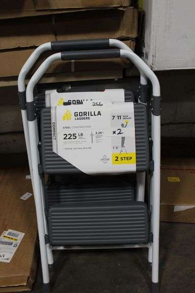 Gorilla Ladders Steel Contruction Compact 2 Step