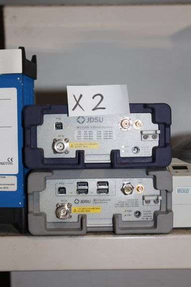 JDSU W1314B 8 Band Receiver and W1314A-E09