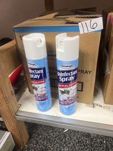 HOMEBRIGHT DISINFECTANT SPRAY LINEN SCENT 6OZ