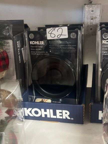 KOHLER DISPOSAL FLANGE BLACK OIL RUBBED BRONZE R11352-C-BRZ