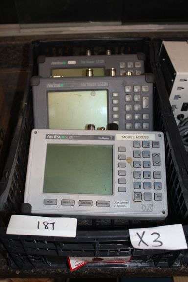 Anritsu Site Master & Spectrum Analyzer S332D and S332B, retails at $1500 each