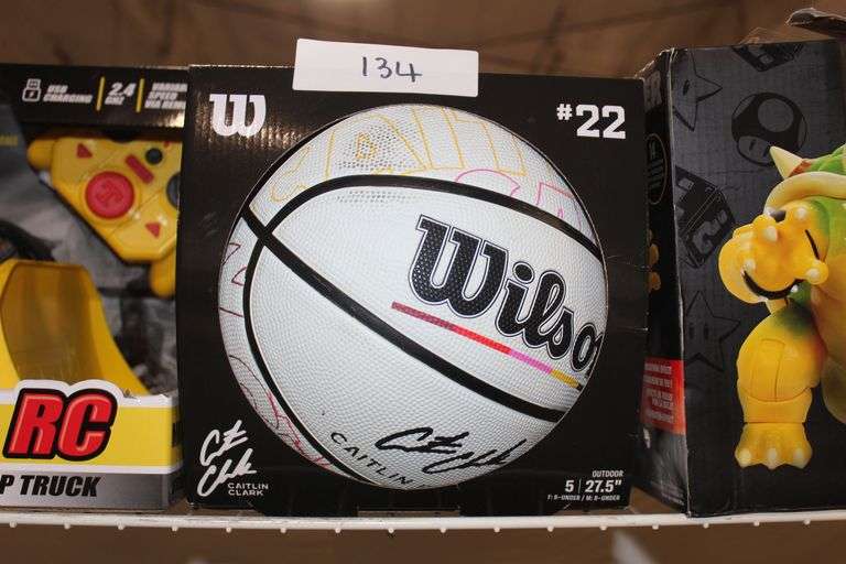 Wilson Caitlin Clark #22 Outdoor Basketball Size 5 27.5"