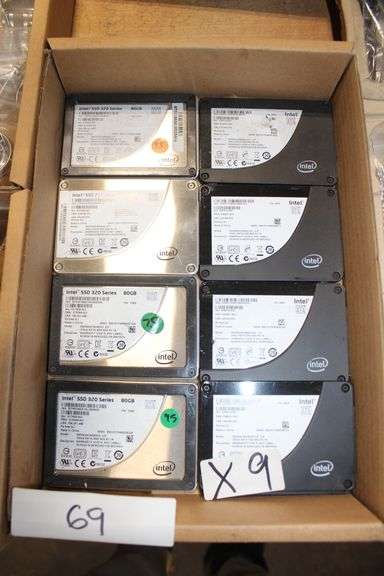 Intel Ssd 320 Series 80Gb And Intel Ssdsa2Sh064G1Gc 2.5" 3Gb/S Sata Ssd 64G 5V 1A