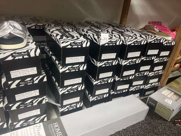 HELENS HEART WOMEN'S VARIOUS SIZE SANDALS INCLUDING MOSTLY BLACK & SILVER  STYLE CFW-MT-03 ALL ARE NEW IN BOX