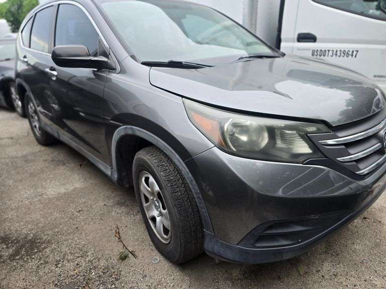 2014 HONDA CRV NO KEY HAS TITLE