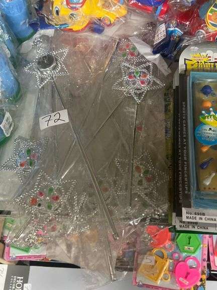 PRINCESS FAIRY WAND SILVER APROX 1.5'