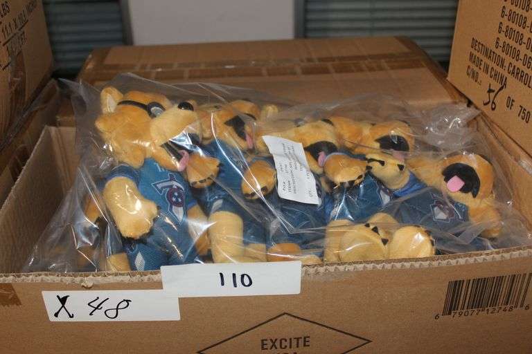 Brand new NFL Plush Team Tennessee Titans Mascot Plush Toy 8 in