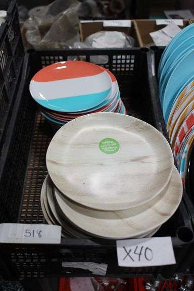 Brand new HomeTrends salad and appetizer plates