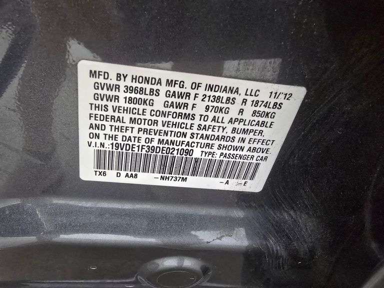 2013 ACURA ILX HAS KEY HAS TITLE RUNS&DRIVES