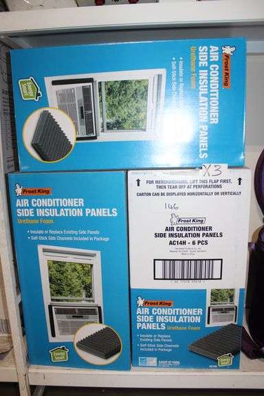 Frost King Air Conditioner Side Insulation Panels Urethane Foam Ac14H - 6 Pcs