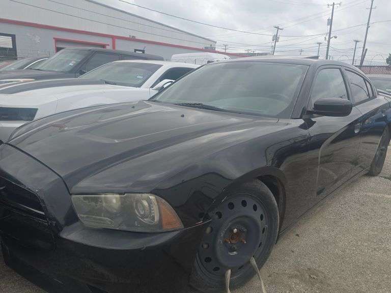 2013 DODGE CHARGER NO KEY HAS TITLE