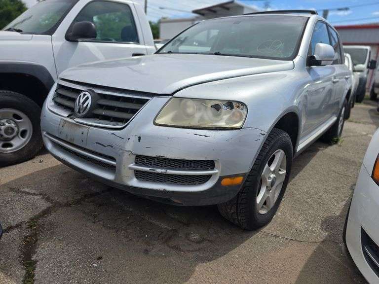 2005 VW TOUAREG NO KEY HAS TITLE