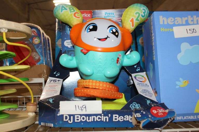 Fisher Price Dj Bouncein Beats 9-36M Interactive Toy