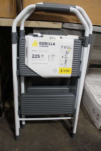 Gorilla Ladders Steel Contruction Compact 2 Step