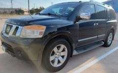 2012 NISSAN ARMADA HAS KEY HAS TITLE RUNS&DRIVES