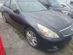 2012 INFINITI G25 NO KEY HAS TITLE