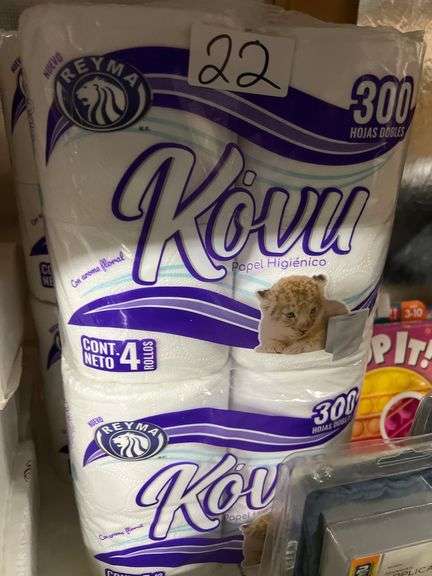 REYMA KOVU TOILET PAPER 2-PLY 300 SHEET 4-PACK