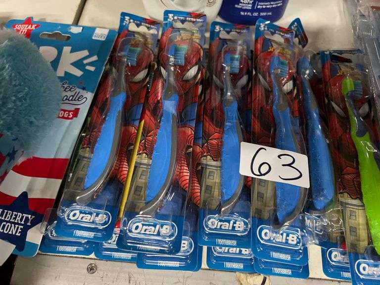 ORAL-B MARVEL SPIDERMAN EXTRA SOFT TOOTHBRUSHES
