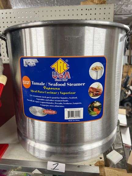 ARC USA 52QT TAMALE / SEAFOOD STEAMER A820-52
