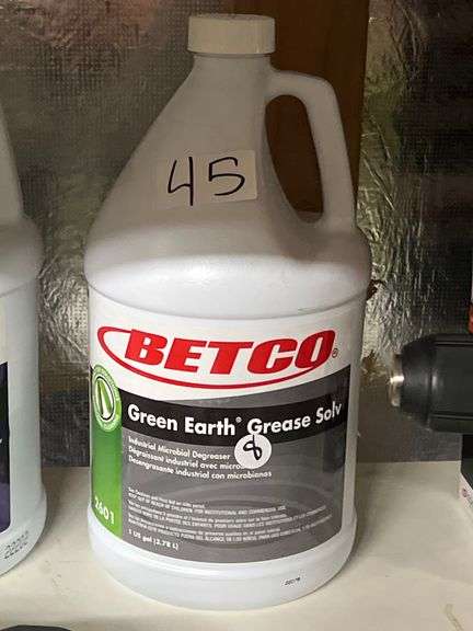 BETCO GREEN EARTH GREASE SOLV INDUSTRIAL MICROBIAL DEGREASER 1GAL #2601