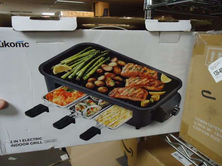 PUKOMC ELECTRIC INDOOR GRILL